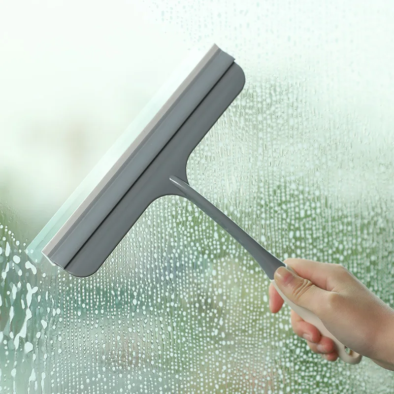 Multi-purpose Silicon Window Squeegee Heavy Duty Window Scrubber For Glass Shower Door Car Windshield Dropshipping