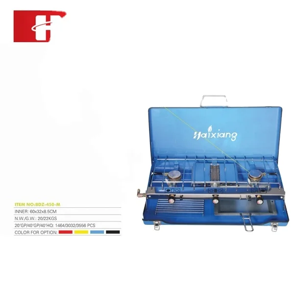 Газовая горелка yakitori с прочной конструкцией для кемпинга