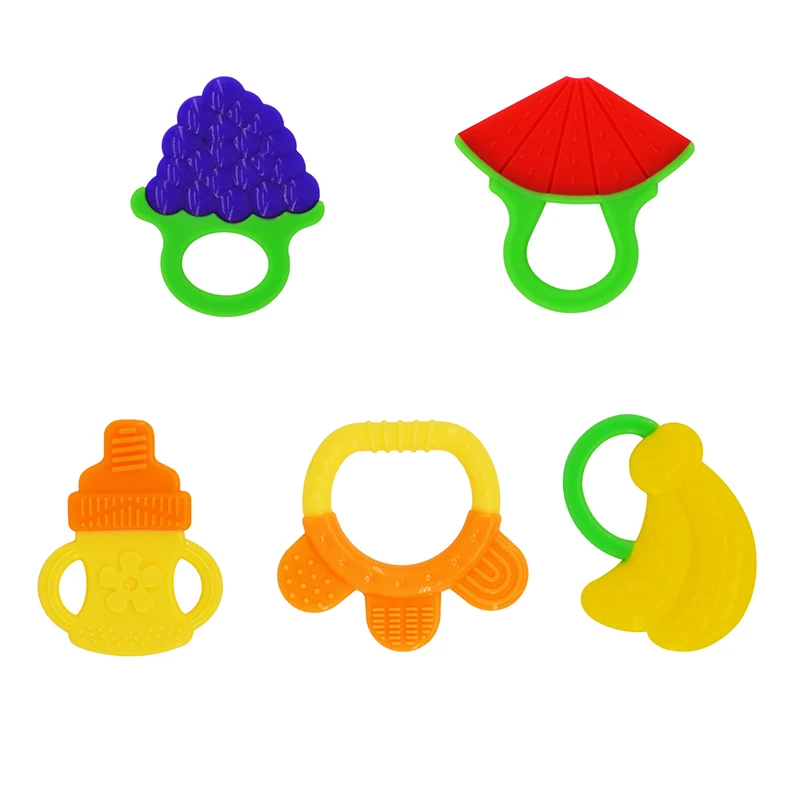 Wholesale Food Grade Baby BPA Free Approved Silicone Baby Teether