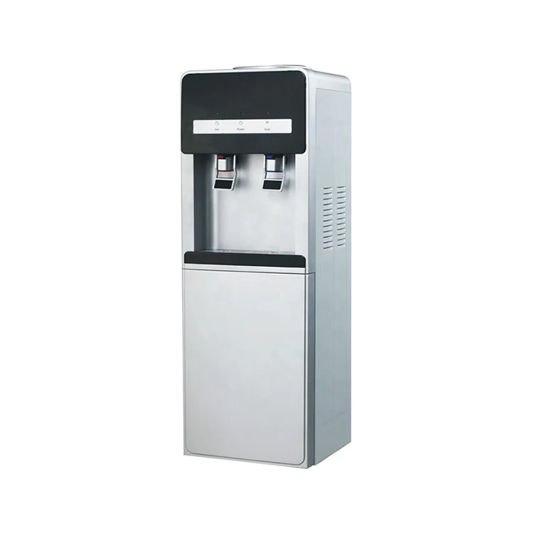 standing hot and cold water cooler dispenser machine