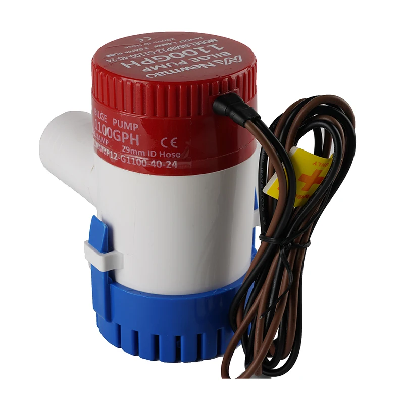 Newmao 1100gph marine bilge pump submersible water bilge pump 12v marine
