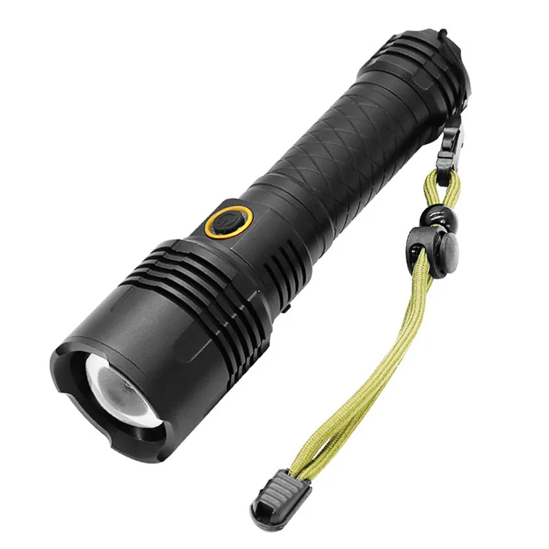 Ultra Bright 5mode 1600LM Edc Flashlight Rechargeable Tactical Led Flashlights Zoom Torch Waterproof Hunting Outdoor