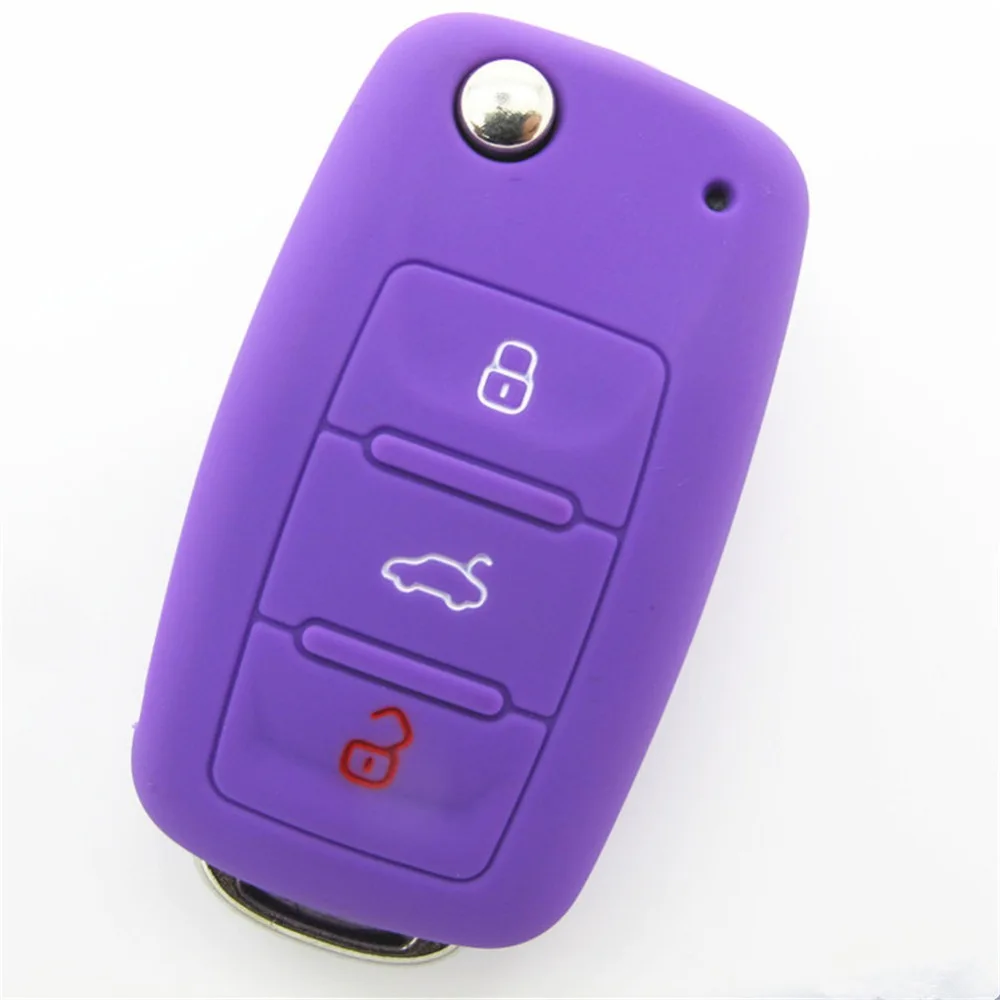 Auto accessories New Hot Selling Protective Silicone Remote Car Key Case Cover