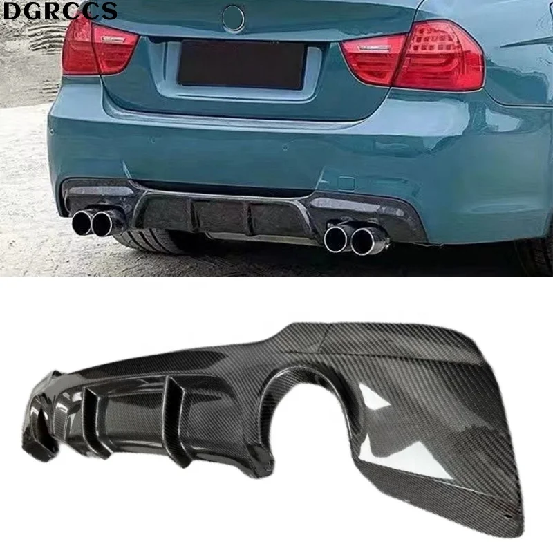 For BMW 3 series E92 M3 2005-2013 MP style carbon fiber Rear lip rear diffuser bumper lip
