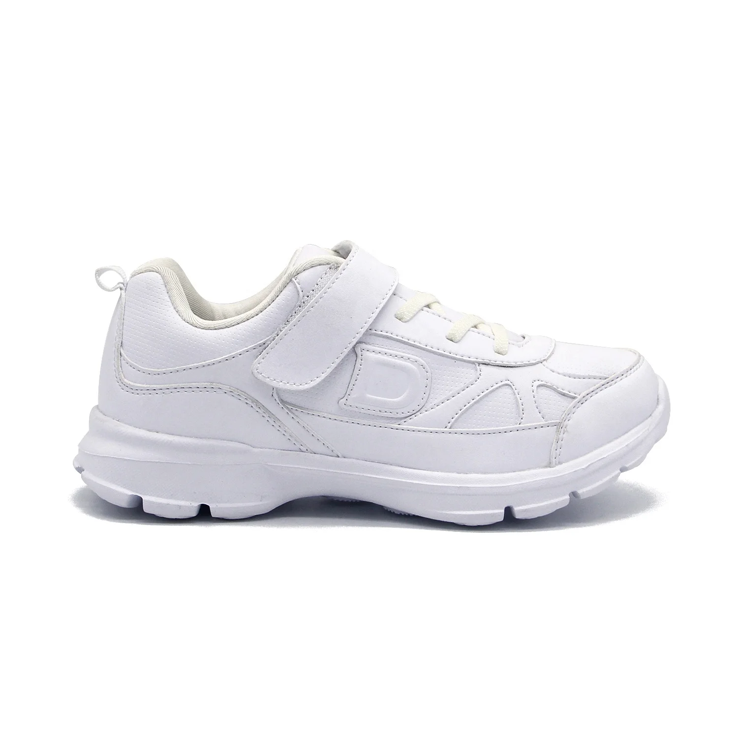 Brand High Quality White Boys Mixed Athletic Kids Led