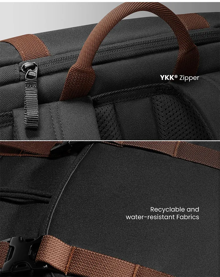 Flap Laptop Backpack Lightweight Water-Resistant Backpack Durable Campus Backpack