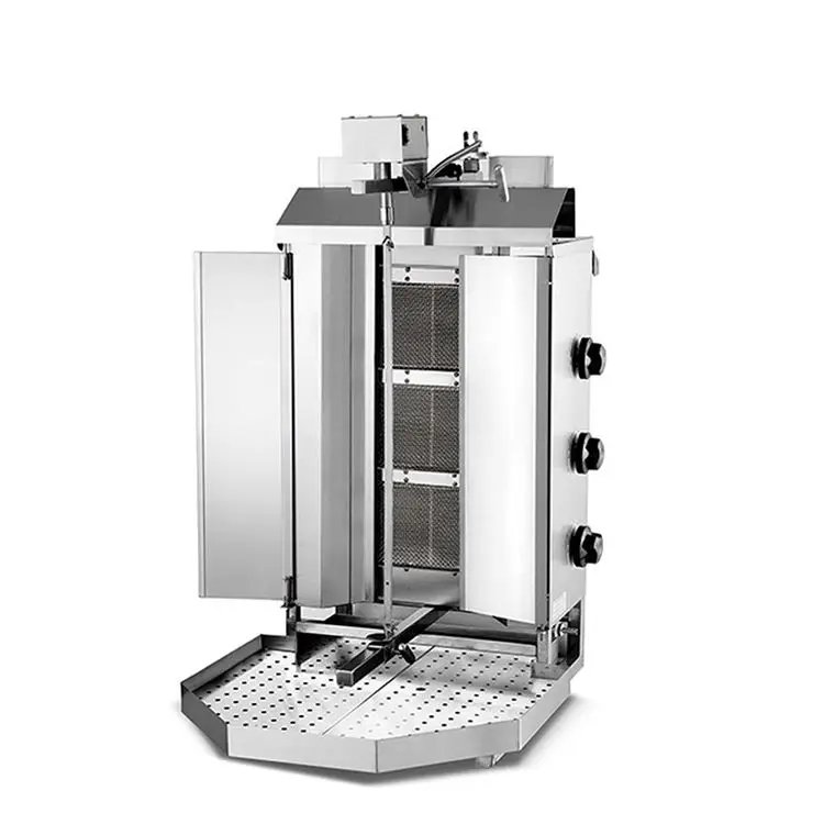 Grill Lavaza Kebab Cuchillo Tender Dner Messer 100Mm Machine With Wood Doner Cooking Robot Contact Maker Kmm111