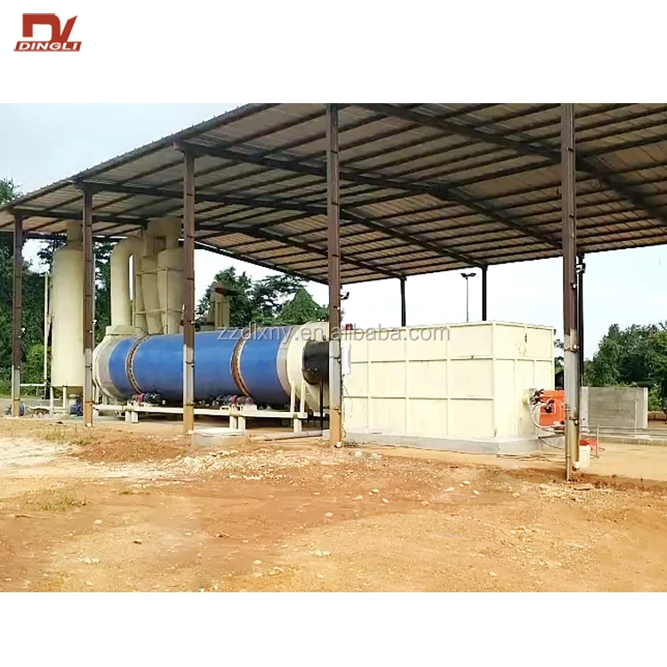 Low Noise Paddle Shaft Animal Dung Manure Rotary Drying Machine for Export