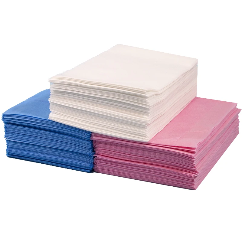 disposable massage woven massage bed sheets for Hotel Home Hospital Use Hot sell 200*200 15 pieces/bag