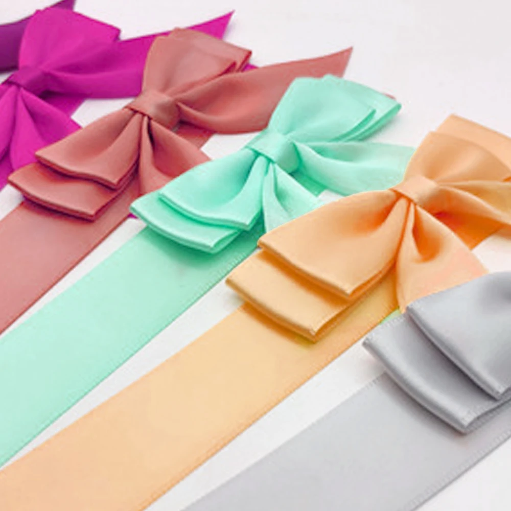 Wholesale Premium Quality Satin Ribbon, Variety of Colors and Widths - Perfect for Gift Wrapping, Crafts, and Decor