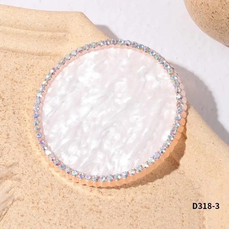 Vintage Pearl Round Flower Sector Shaped False Nail Tips Rhinestones Display Stand Nail Art Palette Tool