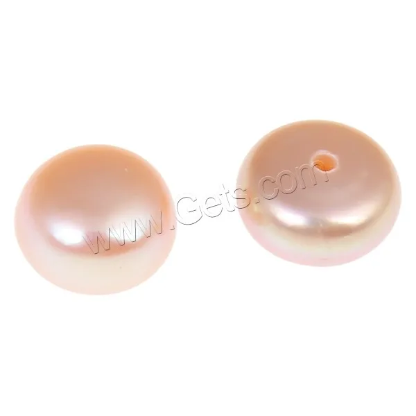loose diy jewelry making half drilled cultured freshwater pearl beads bulk