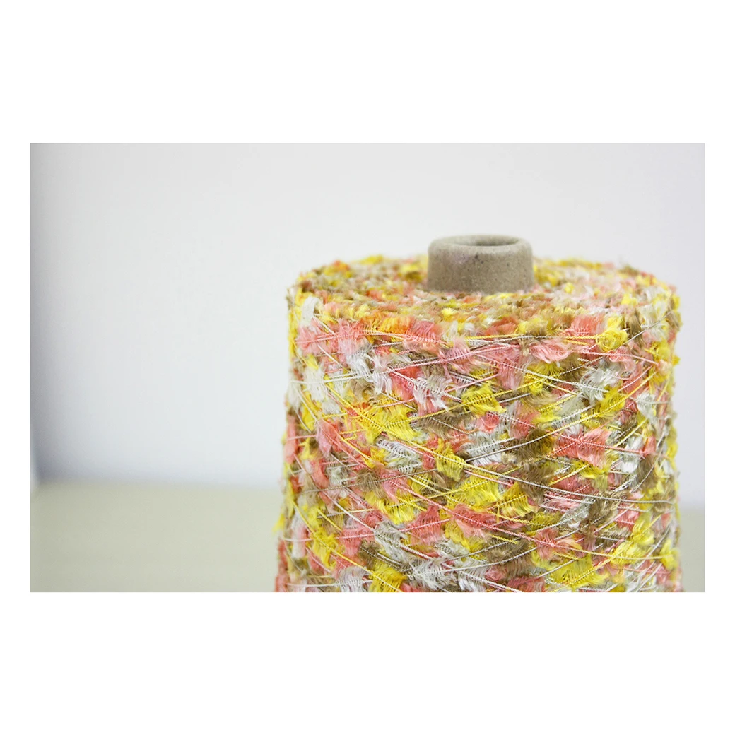 Japan fine fancy texture synthetic fiber crochet wholesale knitting yarn