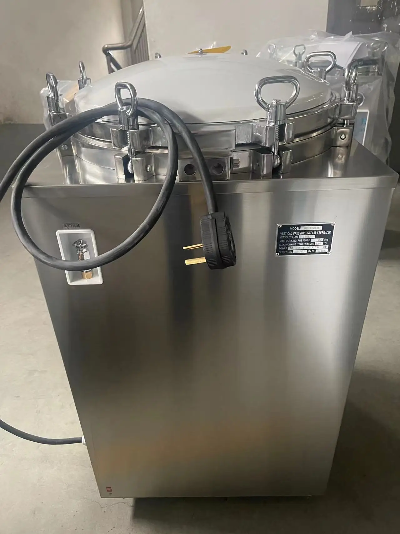 35L 50L 75L 100L 120L 150L автоматический паровой стерилизатор вертикального давления автоклав