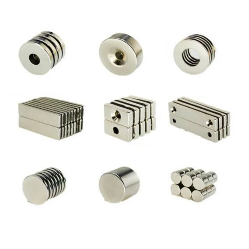 Single-side magnetic 12x2 mm round rectangular packing strong magnetic magnet steel magnet refrigerator plate