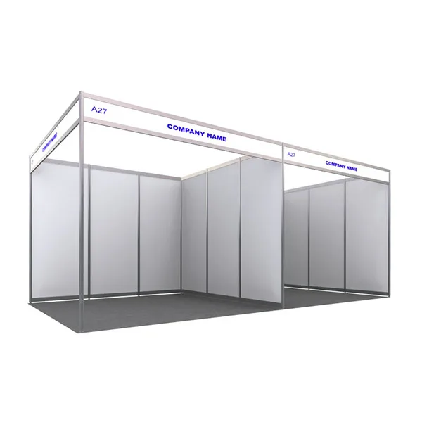Pvc or Mdf Booth Material  Exhibition Booth Design 3x3m Trade Show Booth