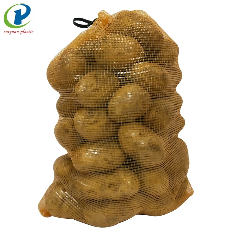 Disposable Feature and Accept Custom Order pp leno mesh bag for potato