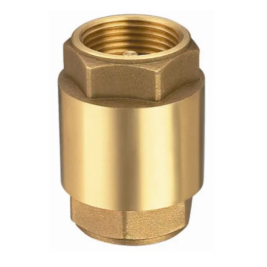Y strainer flange brass check valve