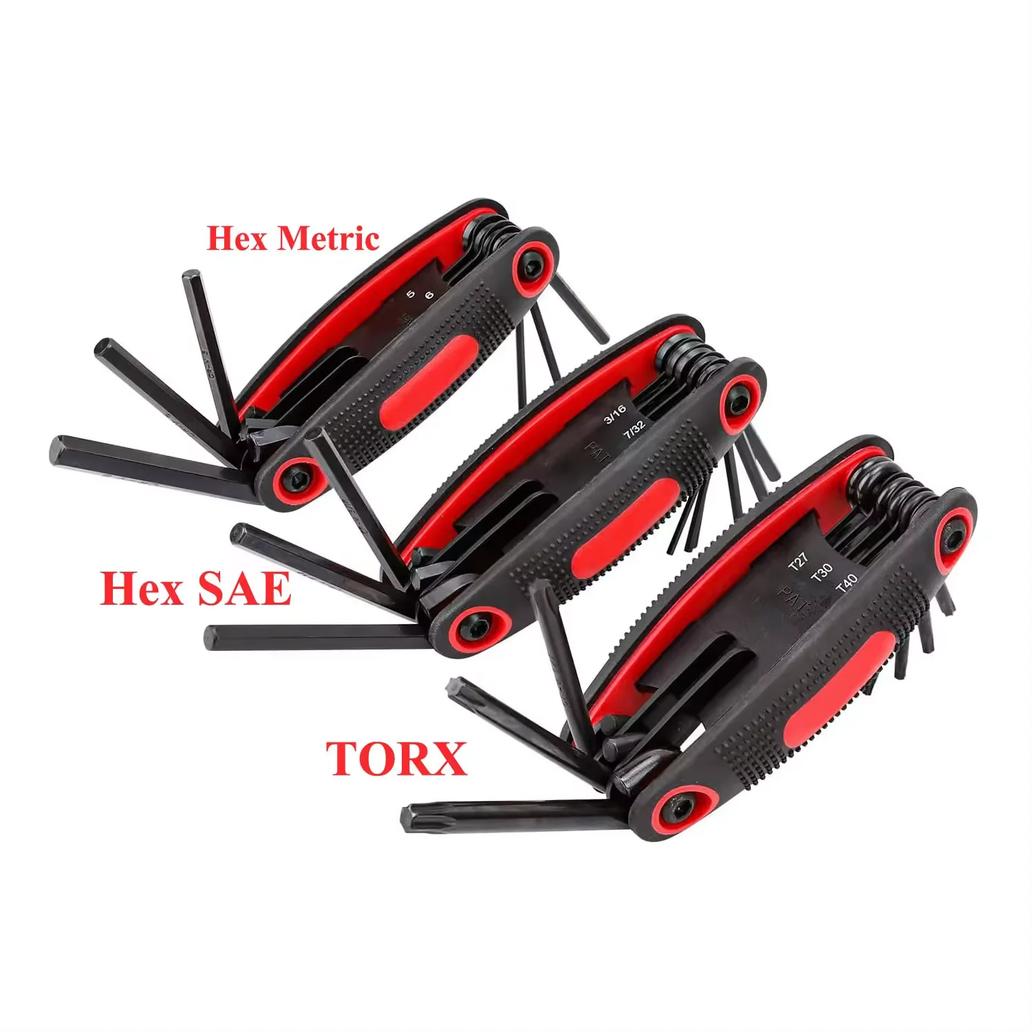 MRY Hex Key Set - 3-Pack, Metric/SAE/TORX