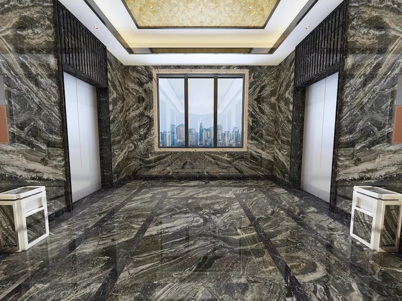 Italian Dark Arabescato Orobico Brown Marble Stone Slab Floor Wall Panel Tiles Prices