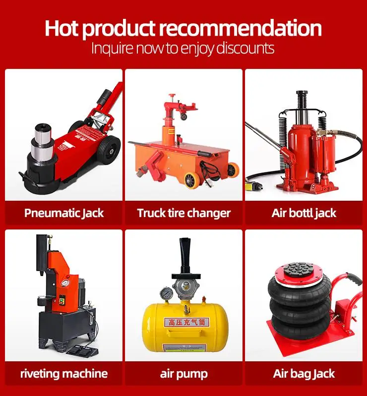 China Truck lifting 50 Ton 80 100 Pneumatic Hydraulic floor Jack/Air Lifting