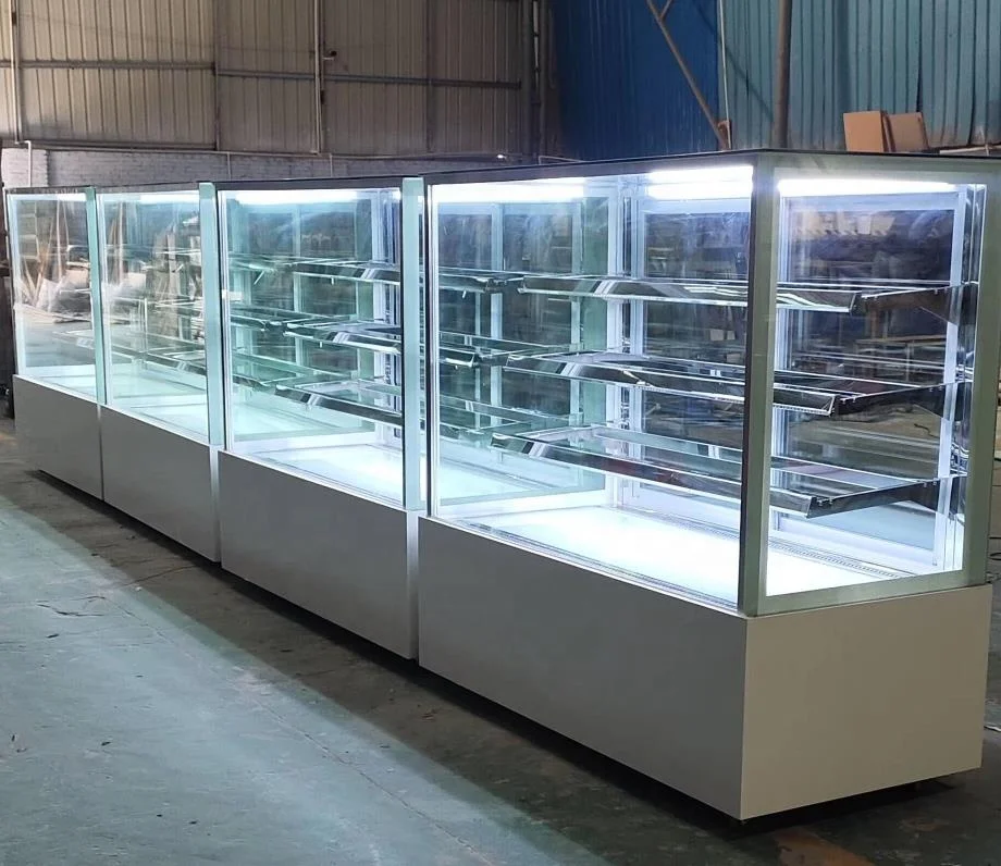 Bakery Refrigerator Showcase Superior quality refrigerated cake showcase display fridge pastries refrigerator