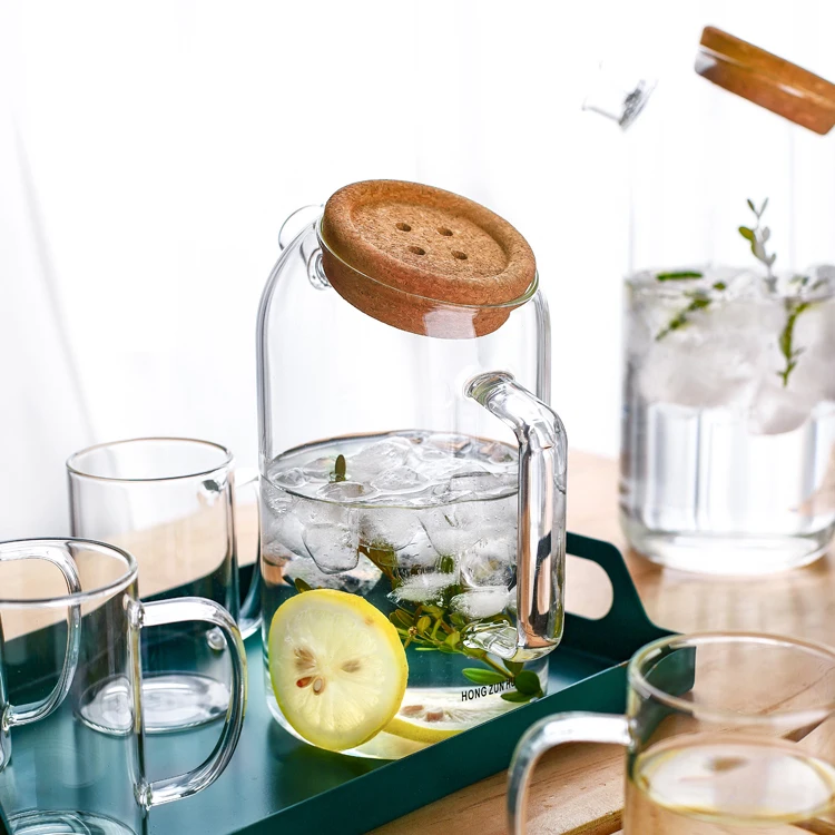 Высококачественный кувшин для воды, стеклянный кувшин для воды