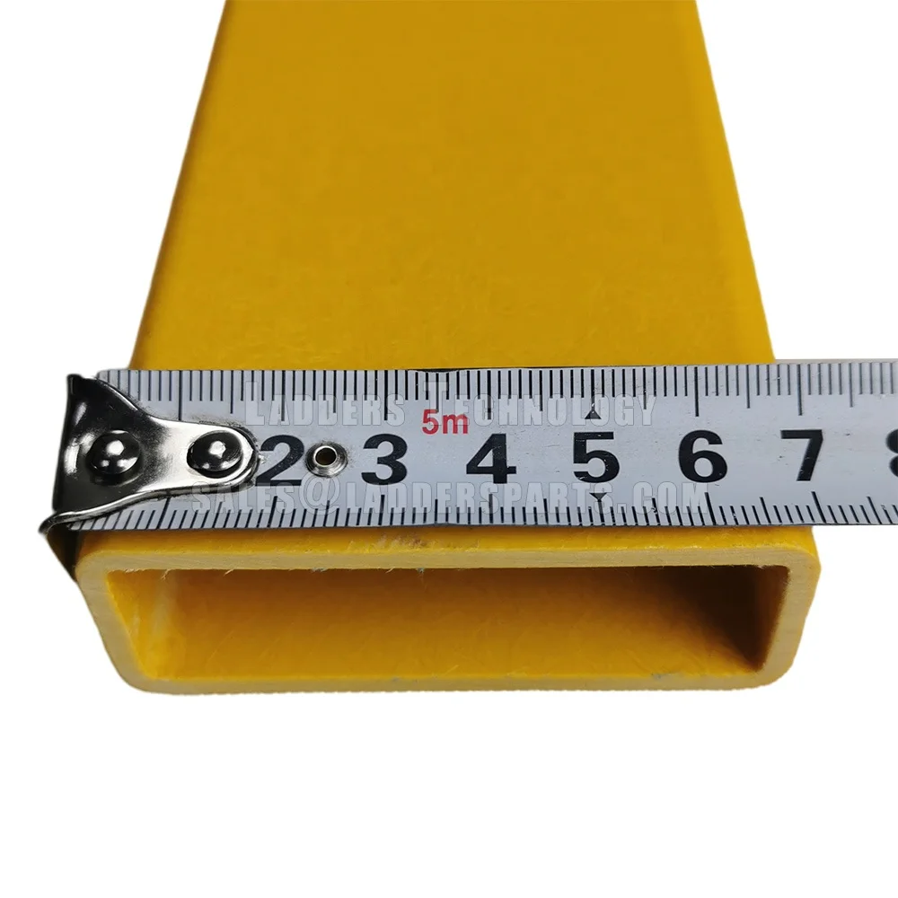 Fiberglass ladder accessories, side profile box channel 70x25x3 mm,  Full Set of the Raw Material