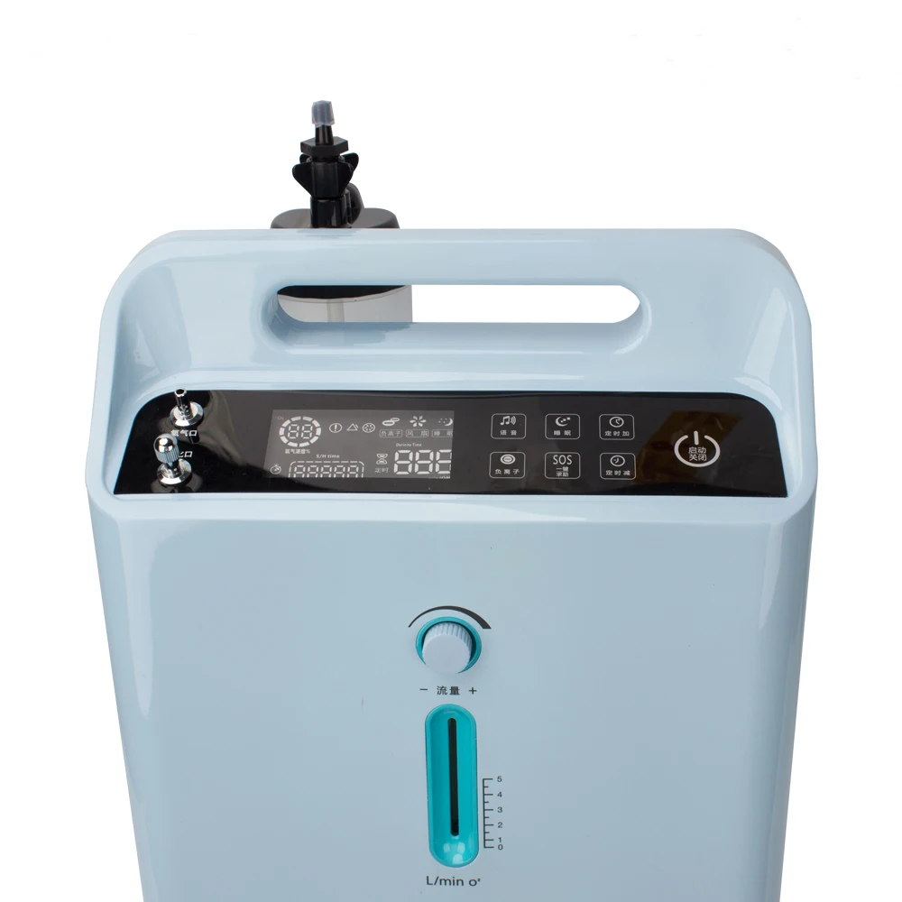 DEDAKJ новый дизайн регулируемый поток CE ISO бытовой медицинский кислородный концентратор с высокой чистотой