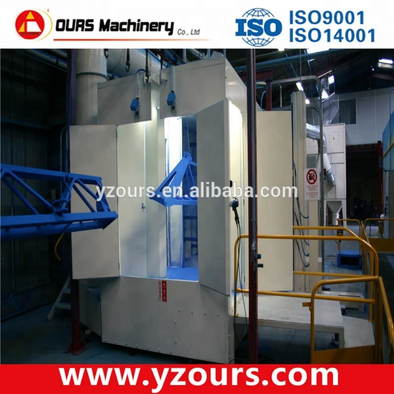 High Efficiency Manual Powder Coating Line for Metal Surface Treatment
