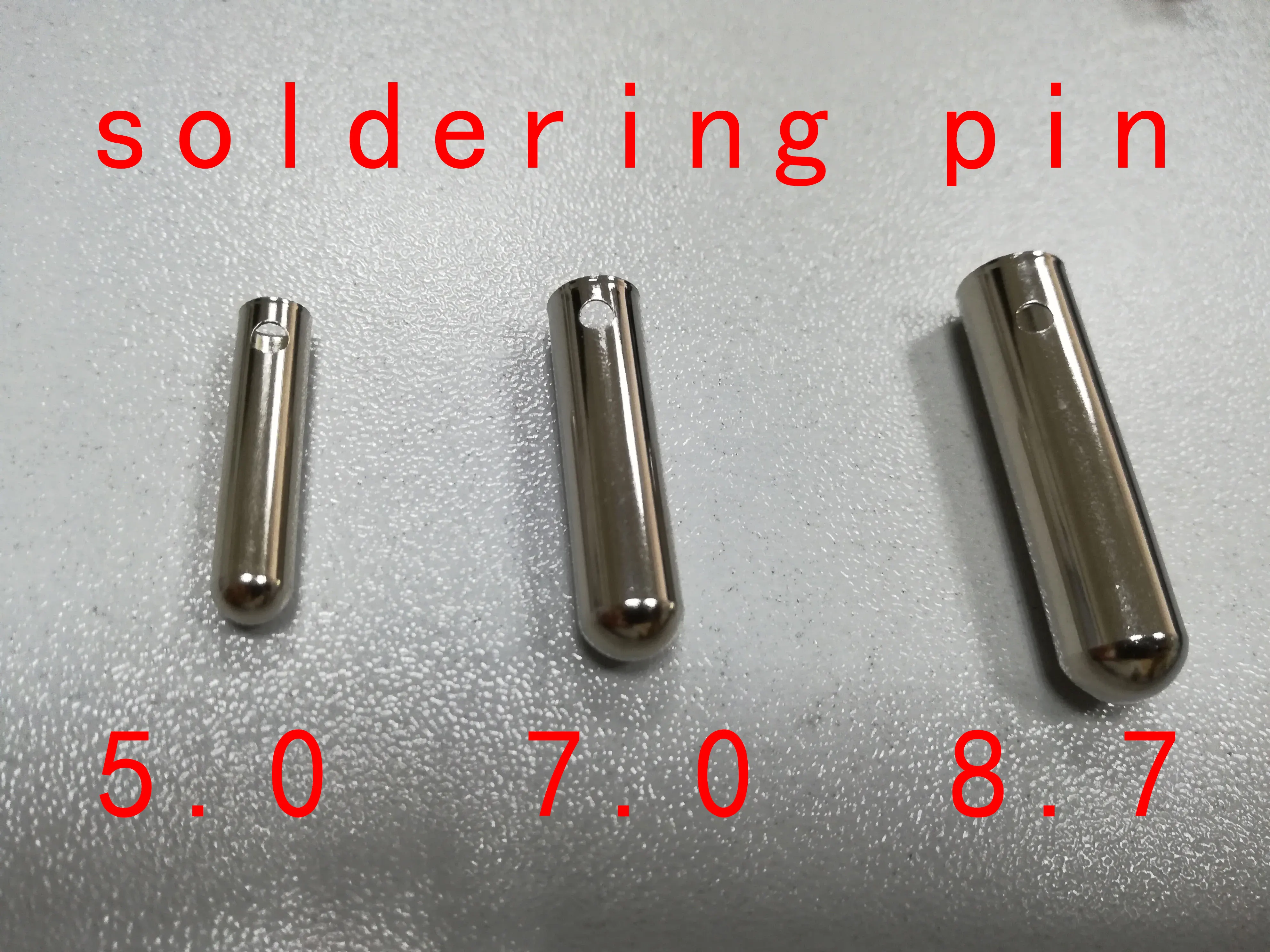 Massive production solid power brass plug insert hollow brass pin