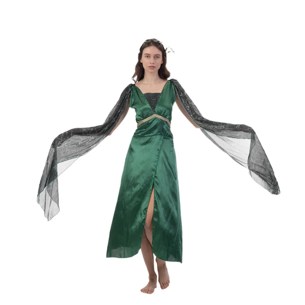Greek Goddess Medusa Costume for Kids Halloween Performance Outfit Sexy Snake Hair Design