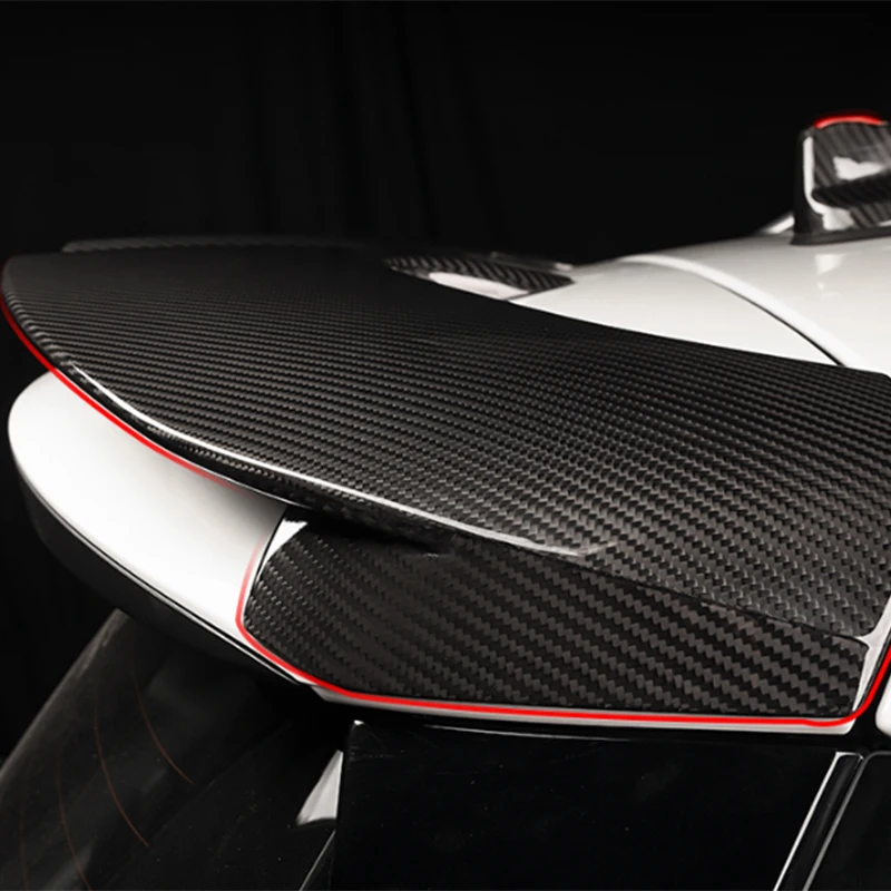 tantan Carbon Fiber Tail Wing Car Roof Modification Accessories For MINI F60 Countryman Factory Wholesale Exterior Accessories