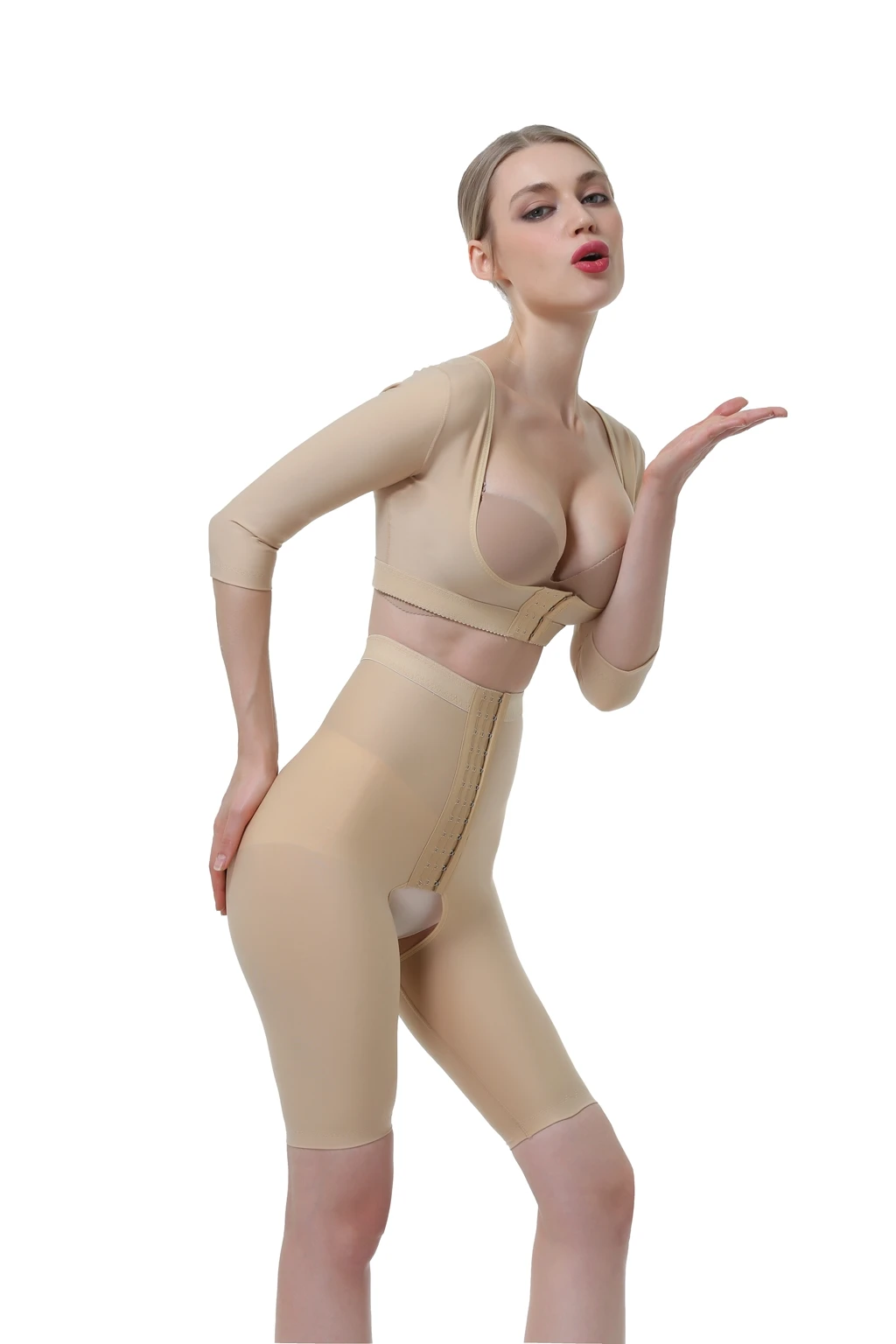 Боди после того как на руку поясничные стереотипная body shaper пояс для похудения корсет Корректирующее