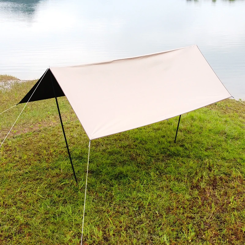 Outdoor Fly tarp Camping Canopy Outdoor Picnic Uv50+ Protection Sunshade Fishing Bbq Shelter Tarp Beach Tent