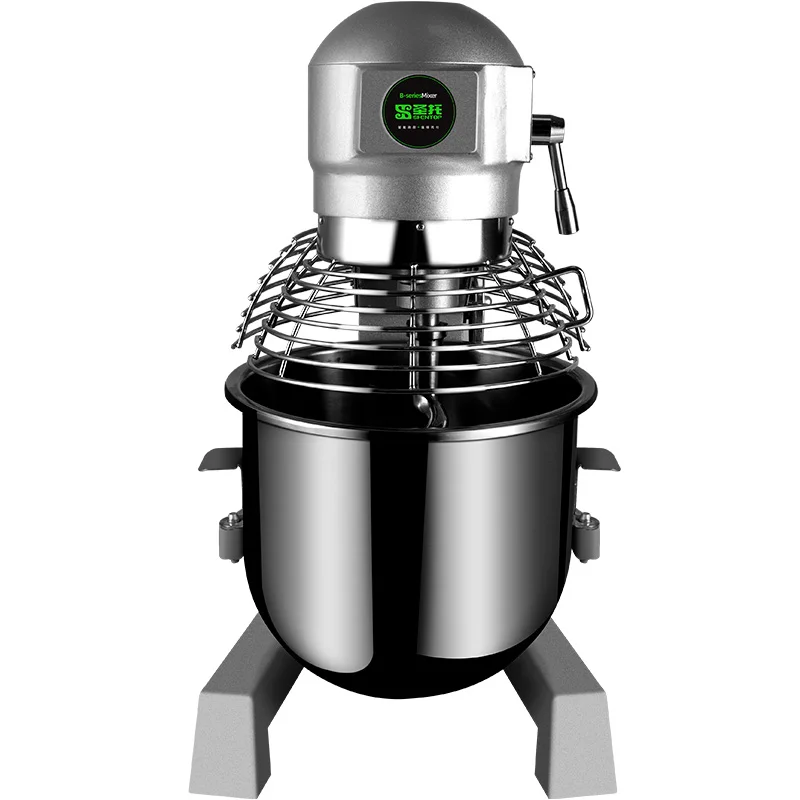 Мощный блендер, Миксер с чашей из нержавеющей стали, 20 л, 30 л