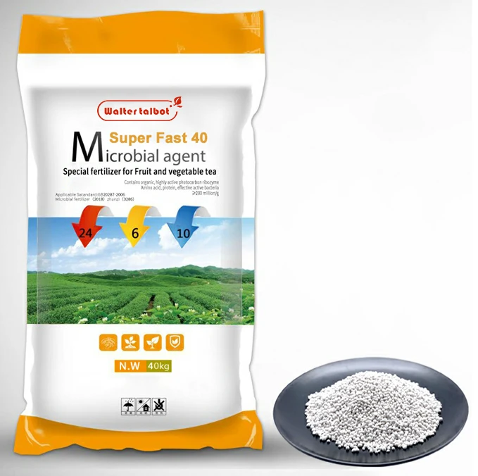 
Compound fertilizer bio fertilizer for vegetable and fruit tree microbial agent granular fertilizer 