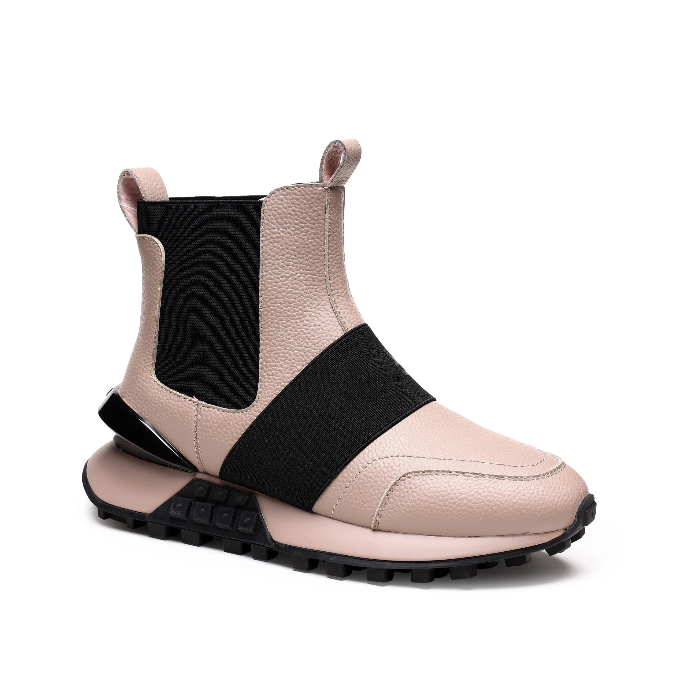New arrival italy design wholesale customization high quality genuine leather waterproof  women chelsea boots