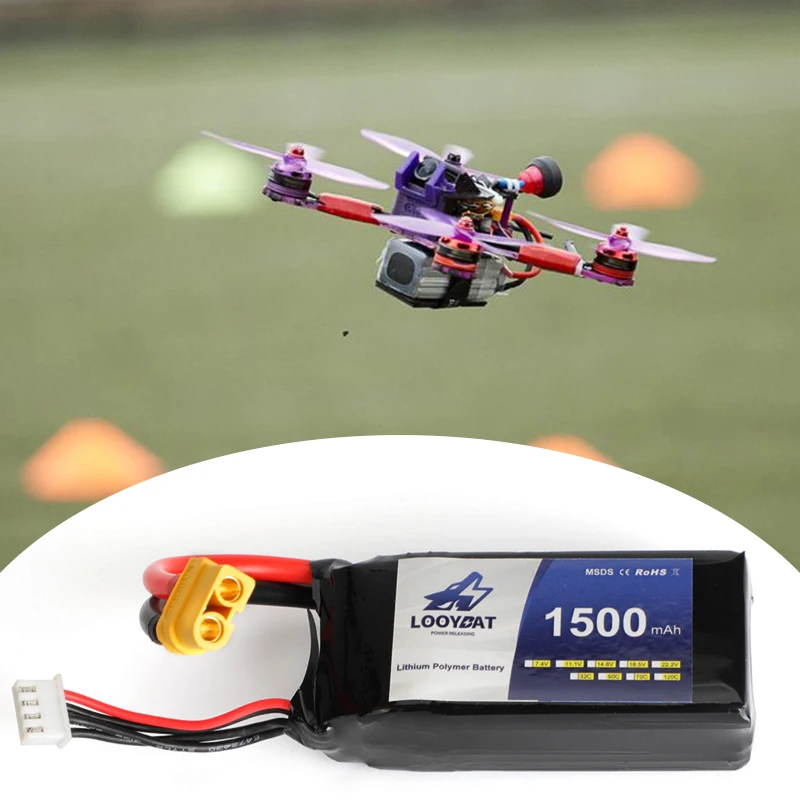 High quality Battery Packs 1500mAh 3.7V 11.1V 18.5V 1S 3S 5S High Discharge other batteries For RC car Lipo battery