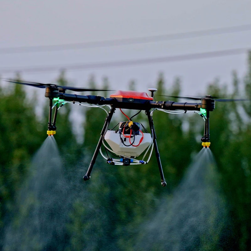 2021 Drone Agriculture Sprayer 10L 10kgs Agricultural Equipment Farm Spray Fumigation Spraying Drones for Agriculture