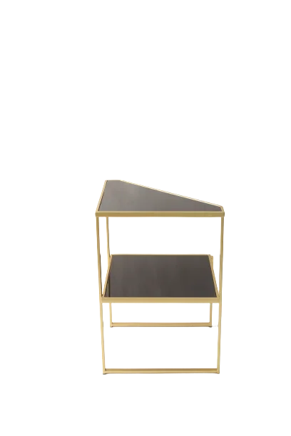 Фабрика Golden Arts, мебель для дома, Современная гостиная, креативный диван, Двухслойный дизайн, черный стеклянный боковой стол