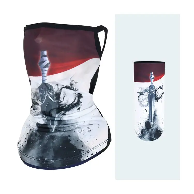 Wholesale Dust And Sun Protection 95% Polyester 5% Spandex Polyester Personalized Bandana