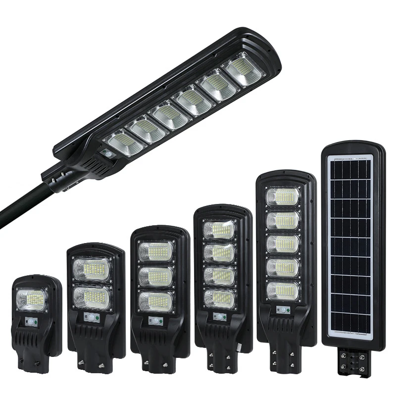 IP66 Водонепроницаемый Солнечный уличный свет 150W 200W 300W 500W solarlights на открытом воздухе