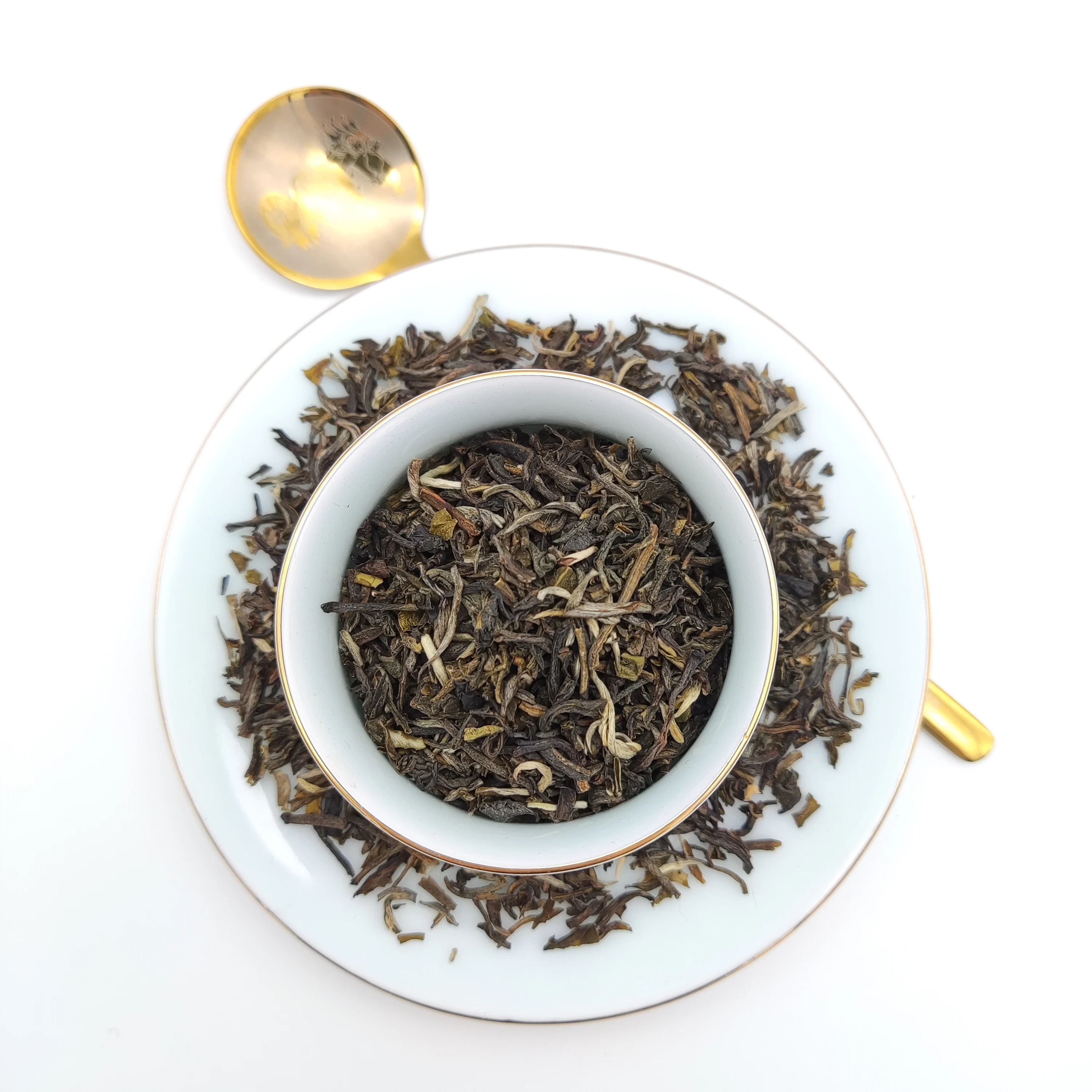 Wholesale European Standard Royal Green Tipped Tea Natural Jasmine Tea Premium Organic Moli Chai