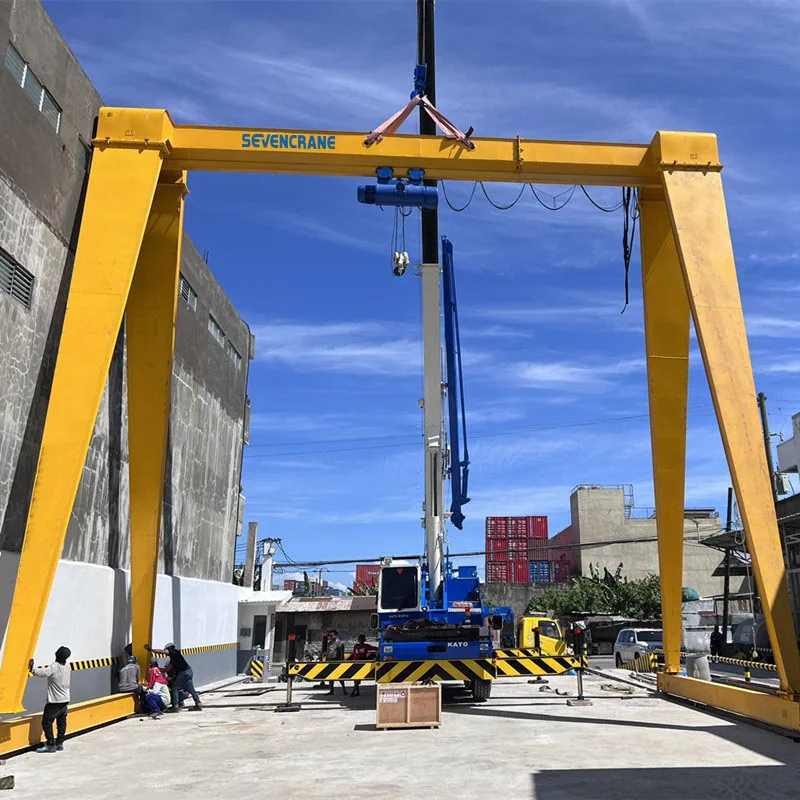 Козловой кран 10 тонн 40 20 50 100 15 30 Балочные большие козловые краны