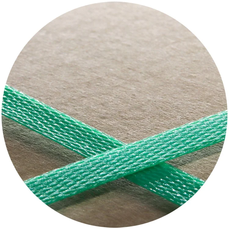 Yongsheng factory wholesale green 5 mm strapping tape for packaging