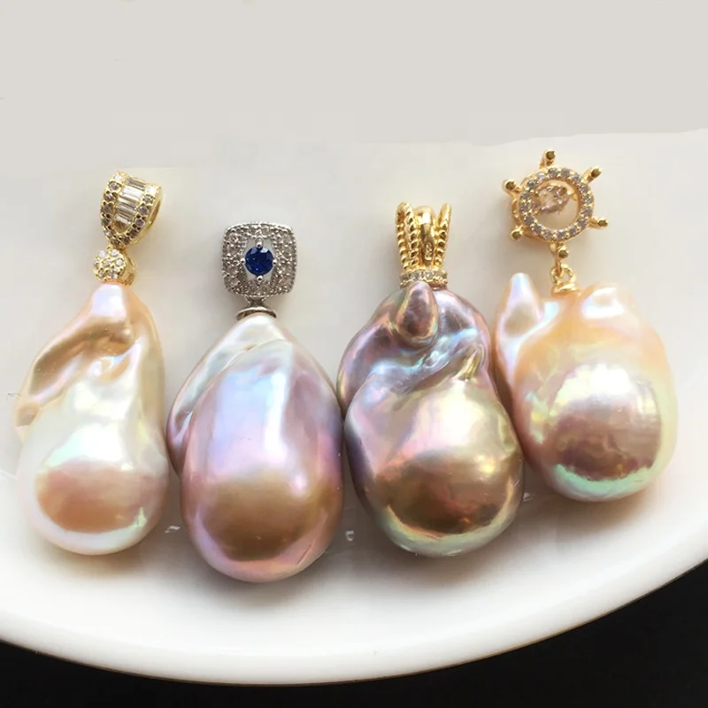 Wholesale Price 15mm large size Genuine Freshwater Baroque Pearl Loose irregular Baroque pearl for making jewelry