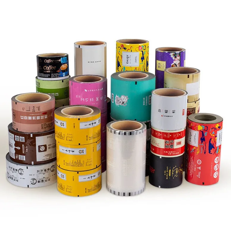 Customized printed Food packaging laminated roll film
