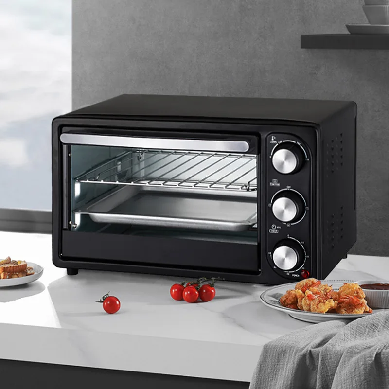 Silver crest mini 25L capacity electric oven home use 1500w multifunctional portable baking oven