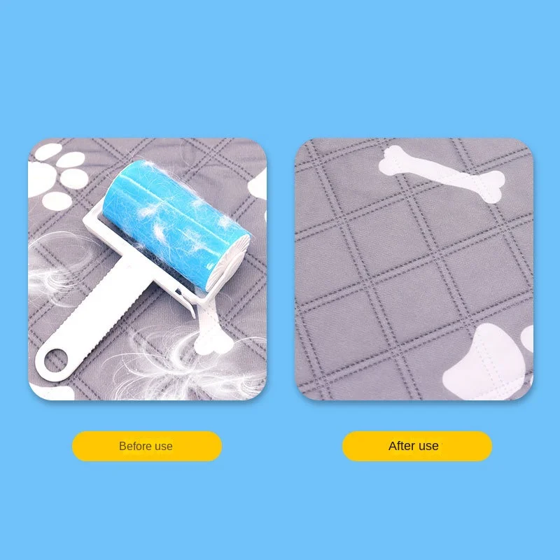 Portable Lint Remover Clothes Dust Wiper Cat Dog Comb Shaving Hair Pet Hair Remover Brush Washable Reusable Sticky Roller